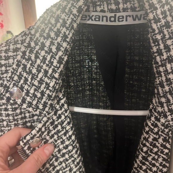 Stylish Alexander Wang plaid jacket - Picture 5 of 8